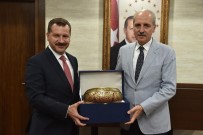 NUMAN KURTULMUŞ - AK Parti Genel Başkan Vekili Kurtulmuş, Valilik Ve Belediyeyi Ziyaret Etti