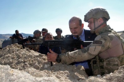 Aliboğazı'nda Konuşan Bakan Soylu Açıklaması 'Kalan Teröristlerin Tamamı Tasfiye Edilecektir'