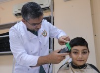 Belediyeden Öğrencilere Tıraş