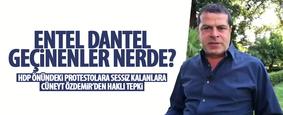 Cüneyt Özdemir'den haklı tepki!