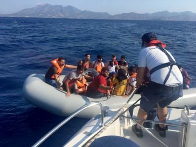 Datça'da 28 Göçmen Yakalandı