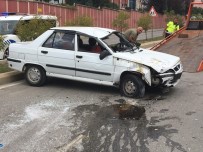 KıŞLA - Otomobil Takla Attı Açıklaması 2 Yaralı