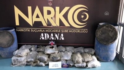 Uyuşturucuyu Bahçeye Bidonlarla Gömerek Saklamışlar