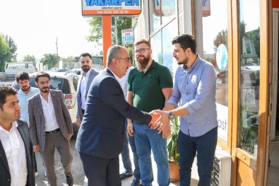 Başkan Kavuş, Meram Sanayi Esnaflarıyla Buluştu