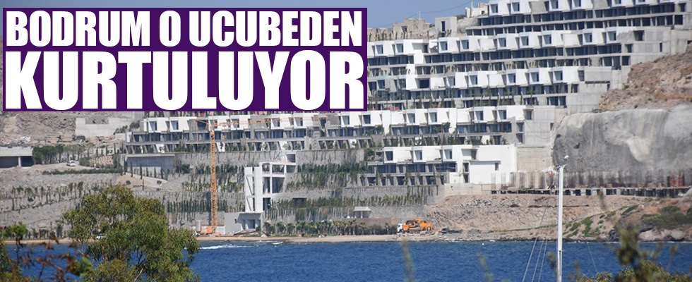 Bodrum o ucubeden kurtuluyor