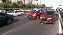 E5'te Makas Atarak Hız Yapan Gençler Zincirleme Trafik Kazasına Neden Oldu