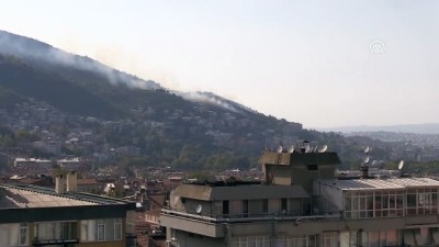 GÜNCELLEME - Bursa'da Ormanlık Alanda Yangın