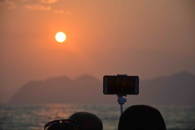 İztuzu Sahilinde Gün Batımı Büyüledi