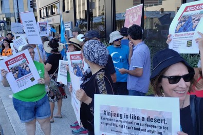 ABD'de Çin'in Doğu Türkistan'daki zulmü protesto edildi