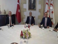 SİYASİ PARTİ - Bakan Çavuşoğlu, KKTC'de Siyasi Partilerle Yuvarlak Masa Toplantısında