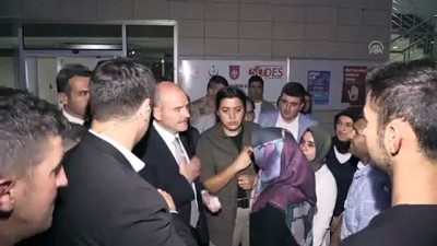 Bakan Soylu, Hatay Emniyet Müdürü Karabörk'ü Ziyaret Etti
