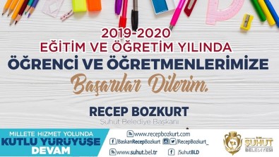 Başkan Recep Bozkurt'tan Yeni Eğitim Öğretim Yılı Mesajı
