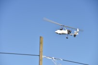 PELITÖZÜ - Bilecik Semaları Gyrocopter Gösterisi İle Renklendi