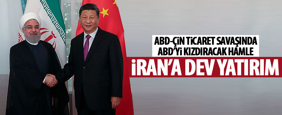 Çin'den İran'a 400 milyar dolarlık yatırım