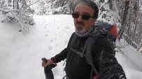 KARLı HAVA - 2019 Yılını Uludağ'ın Karla Kaplı Ormanlarında Yürüyüş Yaparak Bitirdiler