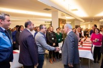 KADIN SIĞINMA - Başkan Çebi'den Küçükçekmece'de Yılbaşı Ziyaretleri
