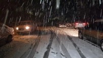 KARTOPU SAVAŞI - Karabük-Bartın Yolunda Kar Yağışı