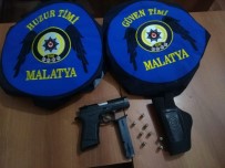 KURUSIKI TABANCA - Malatya'da Uyuşturucu Ve Silah Ele Geçirildi