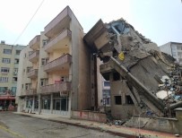 ŞEHİT ÜSTEĞMEN - Siirt'te Tehlikeli Yıkım