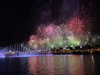 HAVAİ FİŞEK GÖSTERİSİ - Suudi Arabistan'da Yeni Yıl Coşkusu