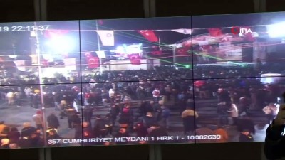 Vali Karaloğlu, KGYS'den Kent Güvenliğini Kontrol Etti