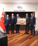 ANKARA TİCARET ODASI - Avusturya Büyükelçisi Wimmer'dan ATO Başkanı Baran'a Ziyaret
