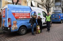 HAYVAN SEVERLER - Bahçelievler Belediyesi, Sokak Hayvanlarını Unutmadı