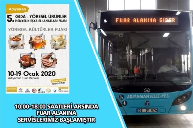 Belediye Otobüsleri Fuar Alanına Kadar Hizmet Verecek