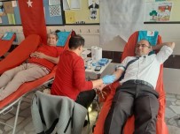 KAN BAĞıŞı - Bozyazı'da Veliler Ve Öğretmenler Kan Bağışında Bulundu