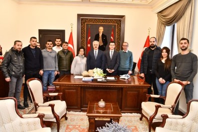 KGK'dan, Isparta Valisi Seymenoğlu'na 10 Ocak Ziyareti