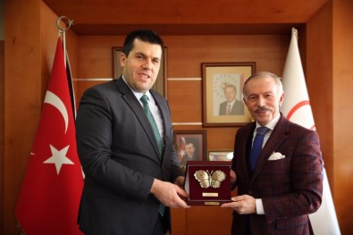 Kuzey Makedonya Devlet Bakanı'ndan Başkan Aydıner'e Ziyaret