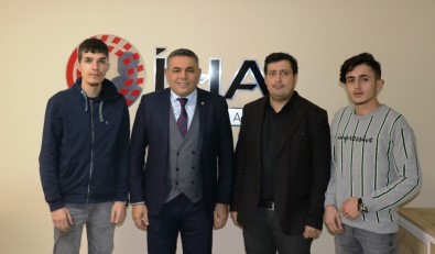 MTSO Başkanı Sadıkoğlu İHA'yı Ziyaret Etti