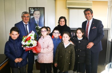 Öğrencilerinden İHA'ya Ziyaret