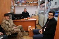 ÇALIŞAN GAZETECİLER - Polis Ve Jandarma'dan Gazetecilere Ziyaret