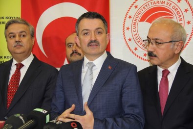 Bakan Pakdemirli Açıklaması 'Boru Hattında Yerinde Çıkma Var'