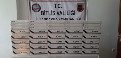 Bitlis'te 2 Bin 830 Paket Kaçak Sigara Ele Geçirildi