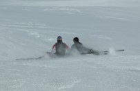 ERGAN DAĞI - Kayakla Oryantiring Türkiye Şampiyonası Erzincan'da Başladı