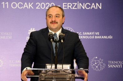 Sanayi Ve Teknoloji Bakanı Varank, Erzincan'da