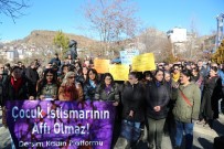 ÇOCUK İSTİSMARI - Tunceli'de Çocuk İstismarına Tepki