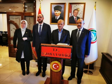 Ulaştırma Ve Altyapı Bakanı Mehmet Cahit Turhan Yalova'da