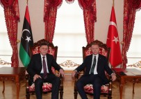 ULUSAL MUTABAKAT - Cumhurbaşkanı Erdoğan İle Libya Başbakanı Es-Serrac Görüşmesi Sona Erdi