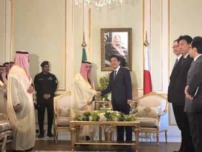 Japonya Başbakanı Abe, Suudi Dışişleri Bakanı Al Suud İle Görüştü
