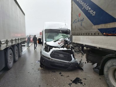 Amasya'da Zincirleme Trafik Kazası Açıklaması 7 Yaralı