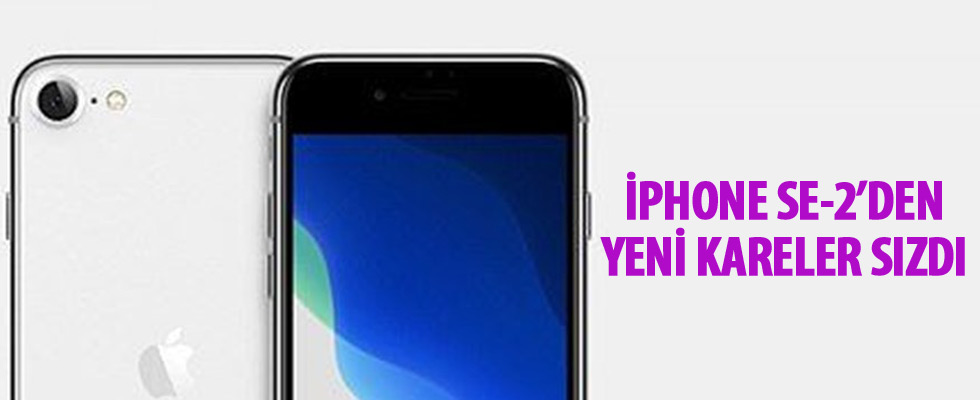 iPhone SE 2'den yeni kareler sızdı