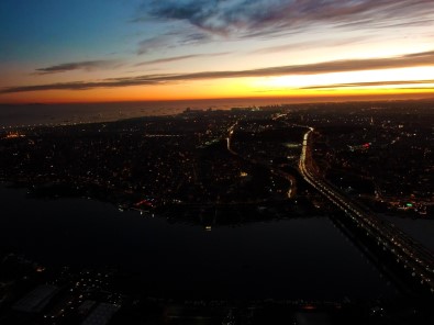 İstanbul Semalarında Gün Batımı Hayran Bıraktı