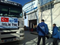 CİLVEGÖZÜ SINIR KAPISI - İzmir'den İdlib'e Yardım Eli