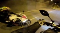 (Özel) Dolmabahçe Tüneli'nde 'Drift' Kazası Kamerada