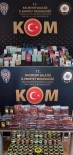 Polisten Kaçak Parfüm Ve Nargile Tütününe Operasyon