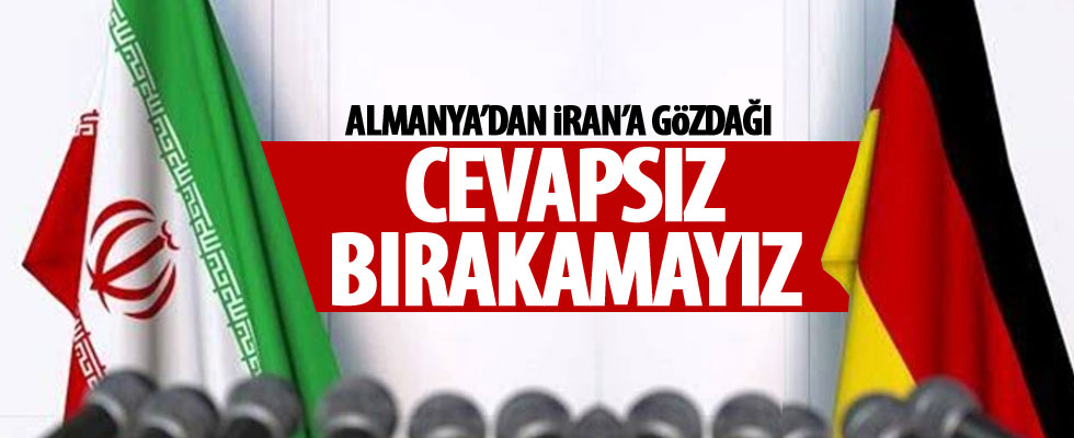 Almanya'dan İran'a gözdağı