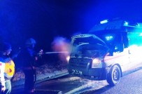 BÖBREK HASTASI - Ambulans Seyir Halindeyken Alev Aldı
